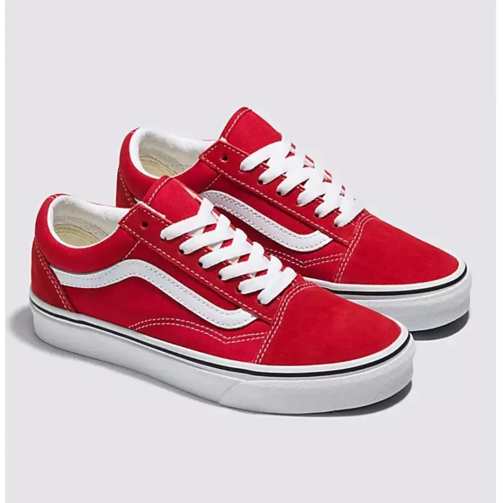 Vans Old Skool Racing Red - Picture 1 of 12